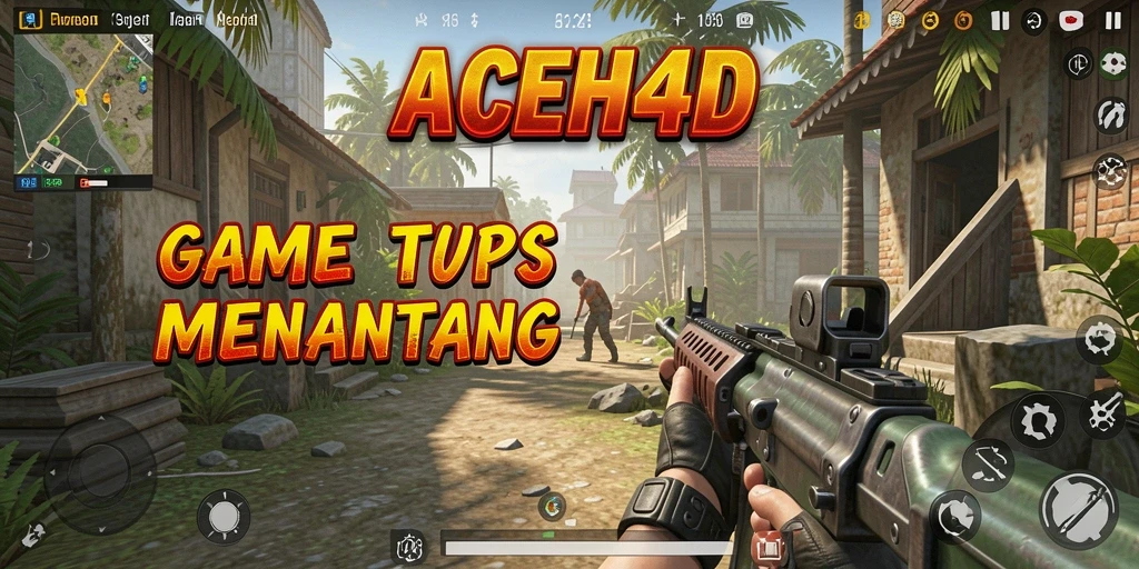 Screenshot gameplay ACEH4D menunjukkan aksi mendebarkan dan strategi pemain.