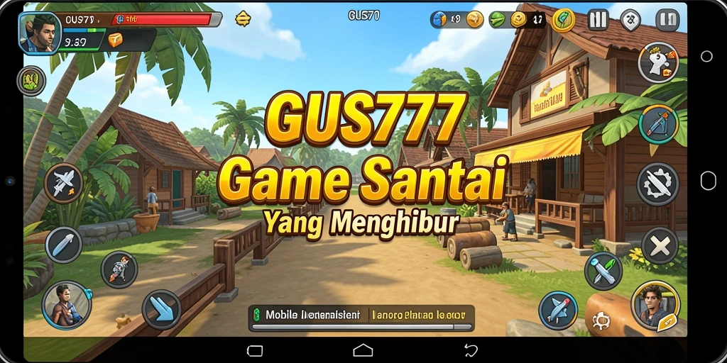 Tampilan gameplay GUS77 yang seru dan menghibur.