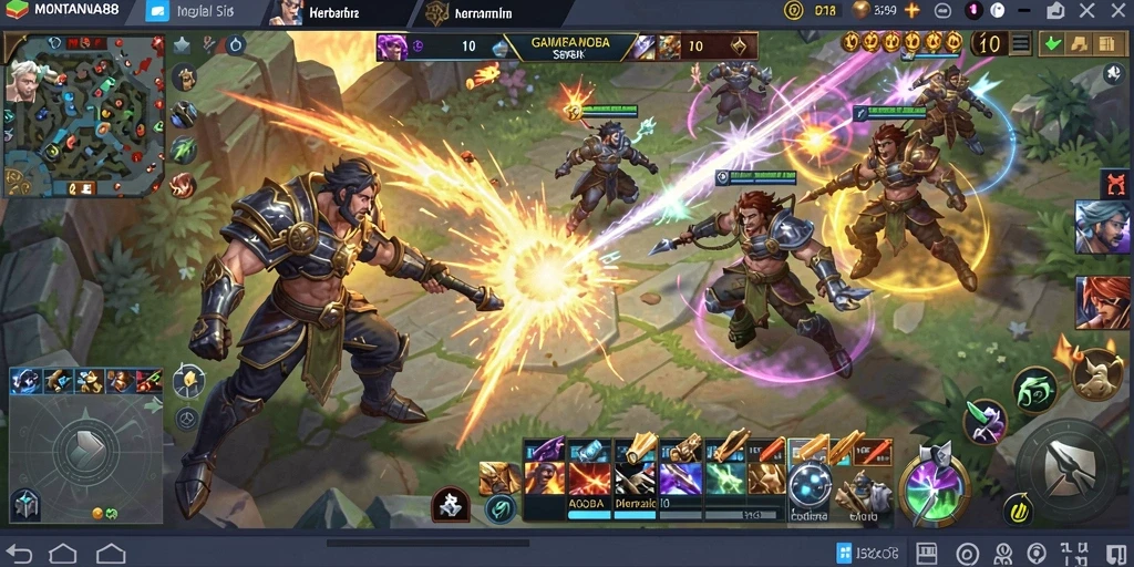 Tampilan gameplay MONTANA88 yang mendebarkan dan strategis.