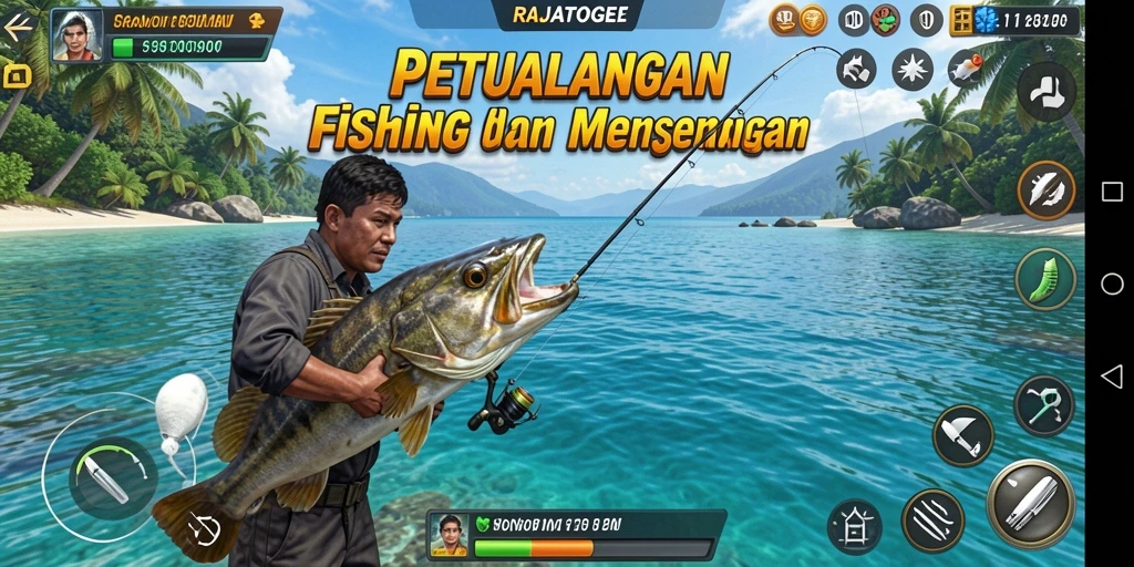 Tampilan gameplay RAJATOGEL yang seru dan penuh warna.