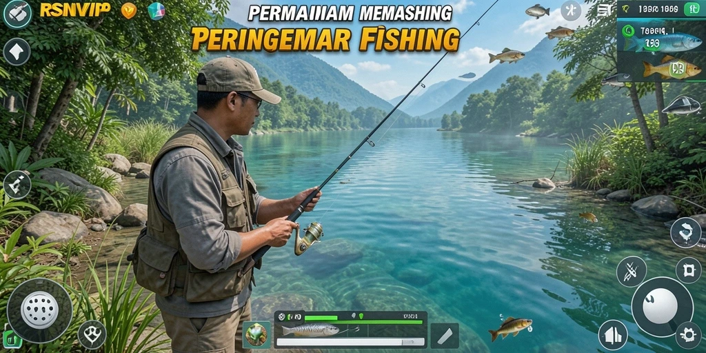 Tangkapan ikan yang menakjubkan dalam gameplay RSNVIP6.